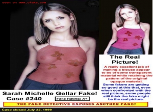 Fake : Sarah Michelle Gellar